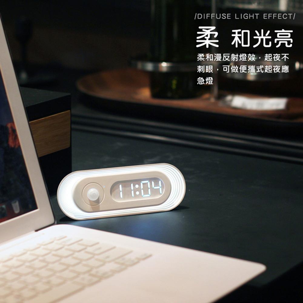 感應床頭燈 床頭燈 磁吸夜燈 時光人體感應燈二代 紅外感應床頭燈 暖光白光 LED燈 LED磁吸夜燈 (USB充電)-細節圖6