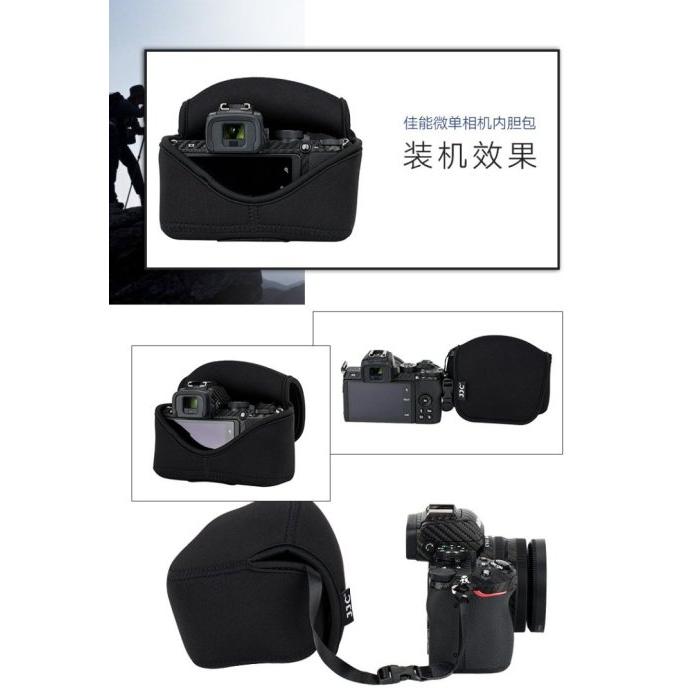 JJC OC-Z1相機收納保護包 Sony ZVE1 搭配 E PZ 16-50mm / E 16mm F2.8 鏡頭-細節圖4