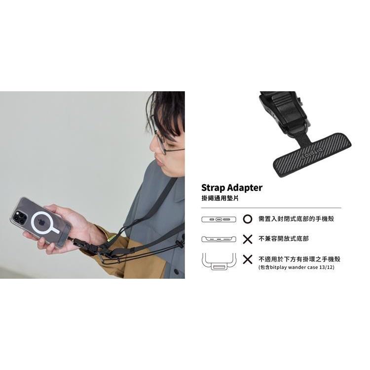 bitplay 多工機能背帶 手機殼掛繩 iPhone 14 Pro Max 手機掛繩 相機背帶 附掛繩墊片 頸掛 斜背-細節圖6