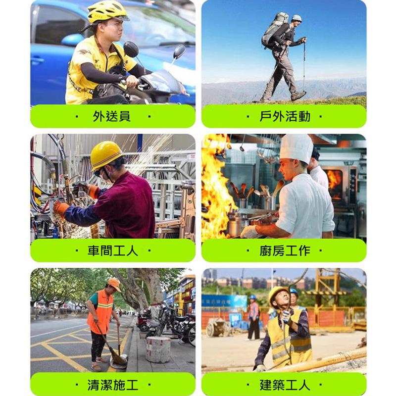 10000mAh掛腰風扇 腰掛風機 工地降溫神器 便攜式充電腰間小空調 腰間風扇 隨身風扇 移動風扇 掛脖風扇 電風扇-細節圖4