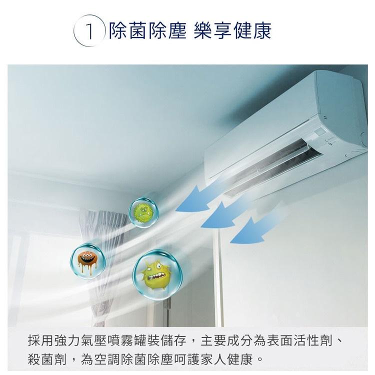 家用冷氣空調清潔劑/泡沫清洗劑 冷氣保養/免水洗(600ml) 清潔、抑菌二合一 溫和配方，使用安全-細節圖4
