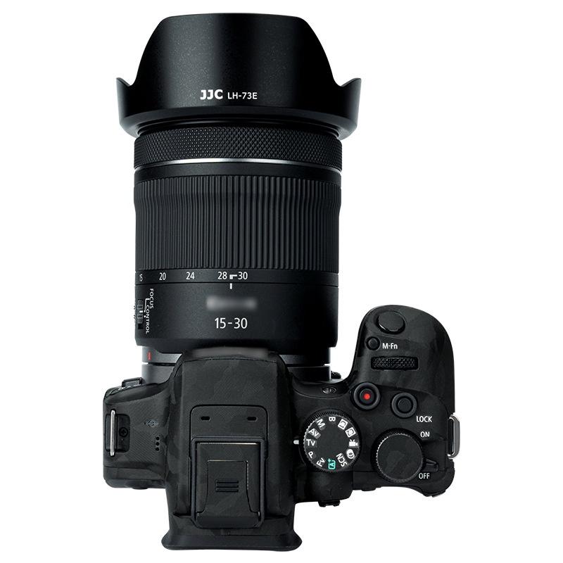 台灣現貨 JJC EW-73E遮光罩 佳能Canon RF 15-30mm F4.5-6.3 IS STM鏡頭遮光罩-細節圖3