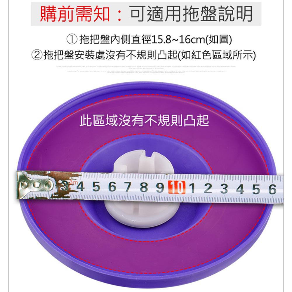 特價 360度拖把可以清潔整個死角 新型奈米超細纖維材質 超強去油汙 拖把通用布盤 旋轉拖把替換布 拖把頭 超細纖維布-細節圖8