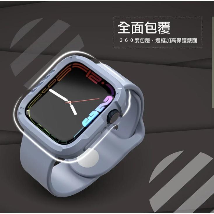 【JTLEGEND】Apple Watch 5/6/7/SE 44 45mm 防摔錶殼 手錶保護殼Shockrim-細節圖3