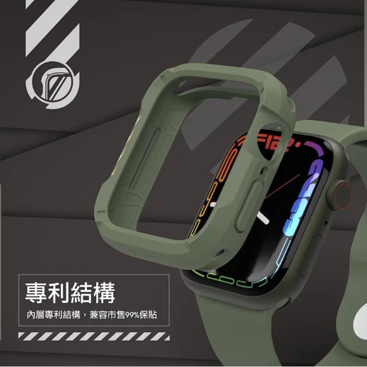 【JTLEGEND】Apple Watch 5/6/7/SE 44 45mm 防摔錶殼 手錶保護殼Shockrim-細節圖5