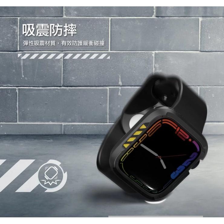 【JTLEGEND】Apple Watch 5/6/7/SE 44 45mm 防摔錶殼 手錶保護殼Shockrim-細節圖6