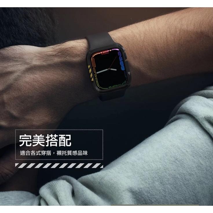 【JTLEGEND】Apple Watch 5/6/7/SE 44 45mm 防摔錶殼 手錶保護殼Shockrim-細節圖8