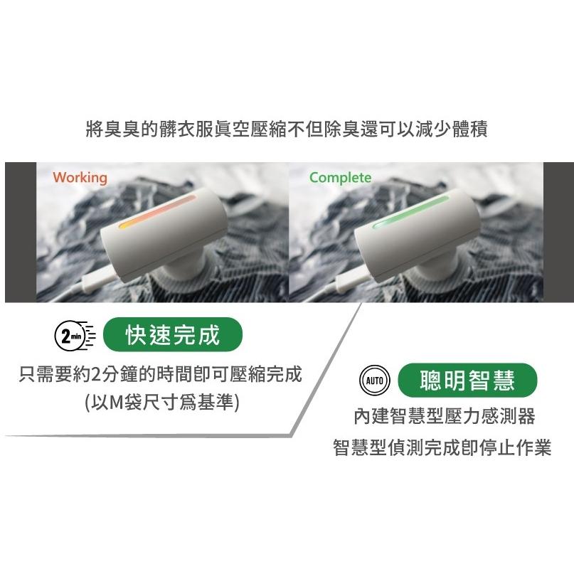 世界最輕巧 VAGO Z旅行真空壓縮收納器 抽風器 收行李的壓縮神器，多出50%行李箱、背包空間！旅行必備-細節圖5