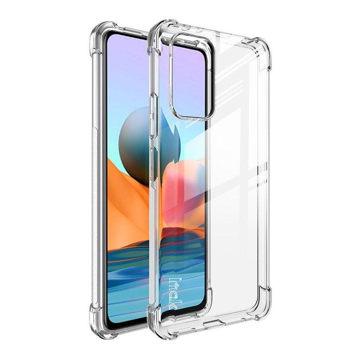Imak Redmi 紅米 Note 10 Pro 全包防摔套(氣囊) 手機殼 保護套 透明皮套 TPU皮套-細節圖8