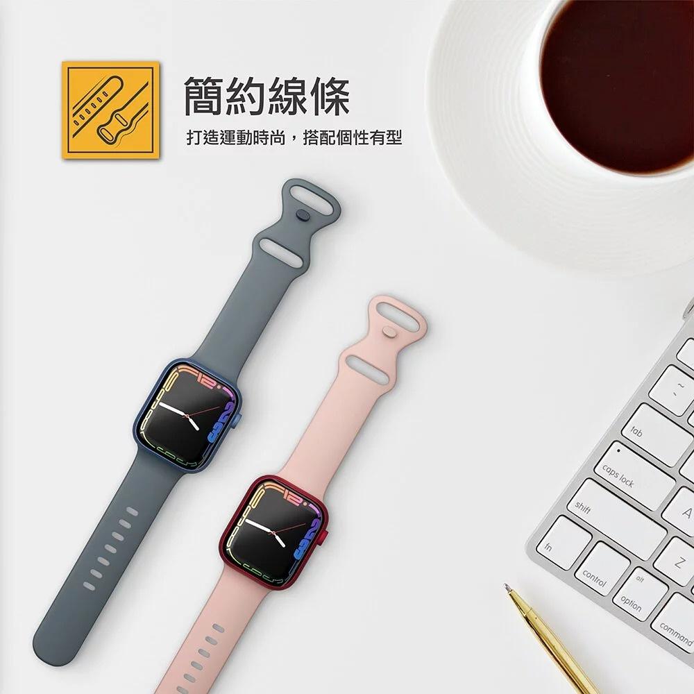特價 JTL Apple Watch Series 7 40/41mm Visz TPU運動錶帶 透氣錶帶 蘋果錶帶-細節圖2