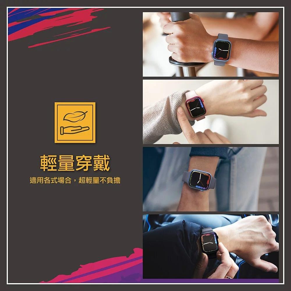 特價 JTL Apple Watch Series 7 40/41mm Visz TPU運動錶帶 透氣錶帶 蘋果錶帶-細節圖4