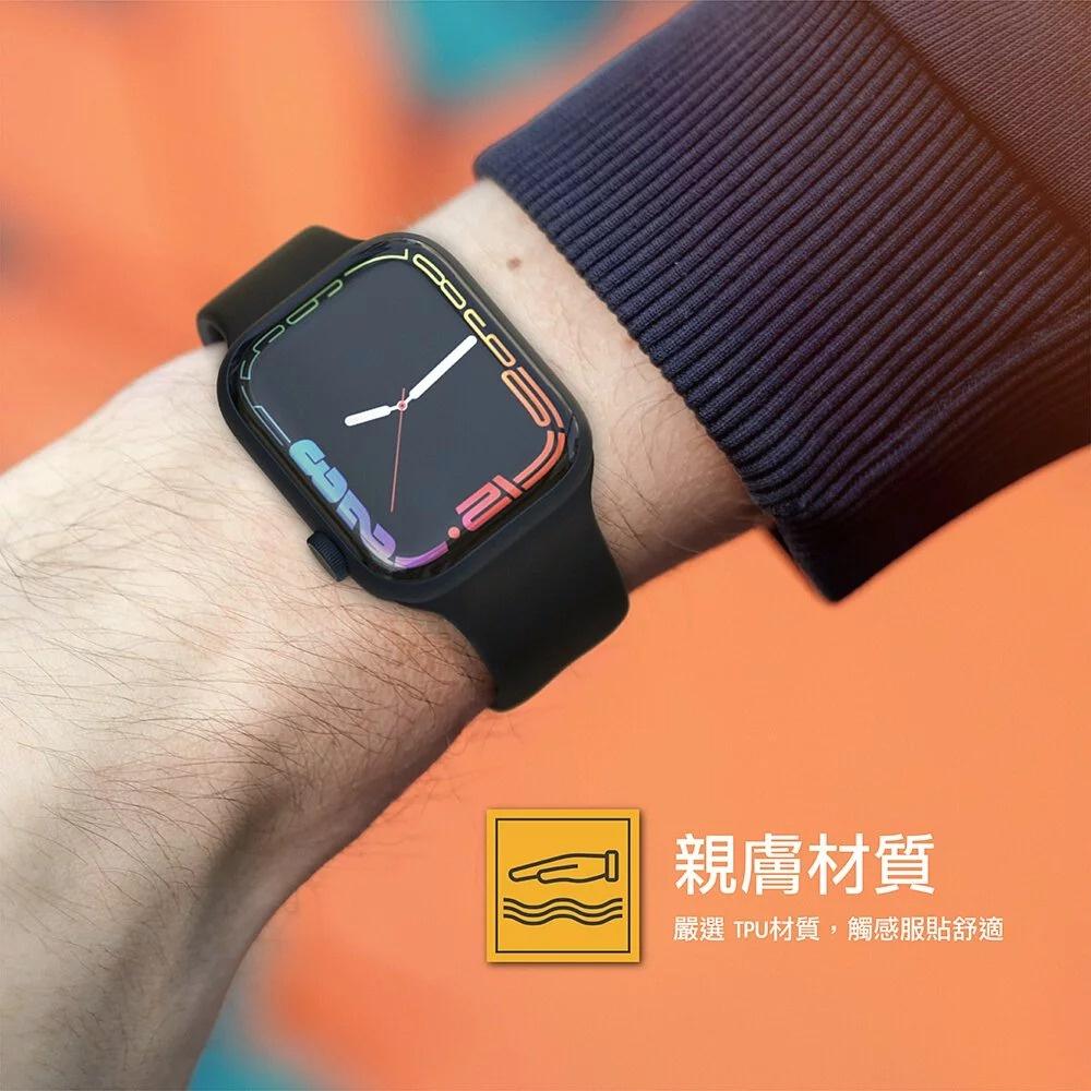 特價 JTL Apple Watch Series 7 40/41mm Visz TPU運動錶帶 透氣錶帶 蘋果錶帶-細節圖5
