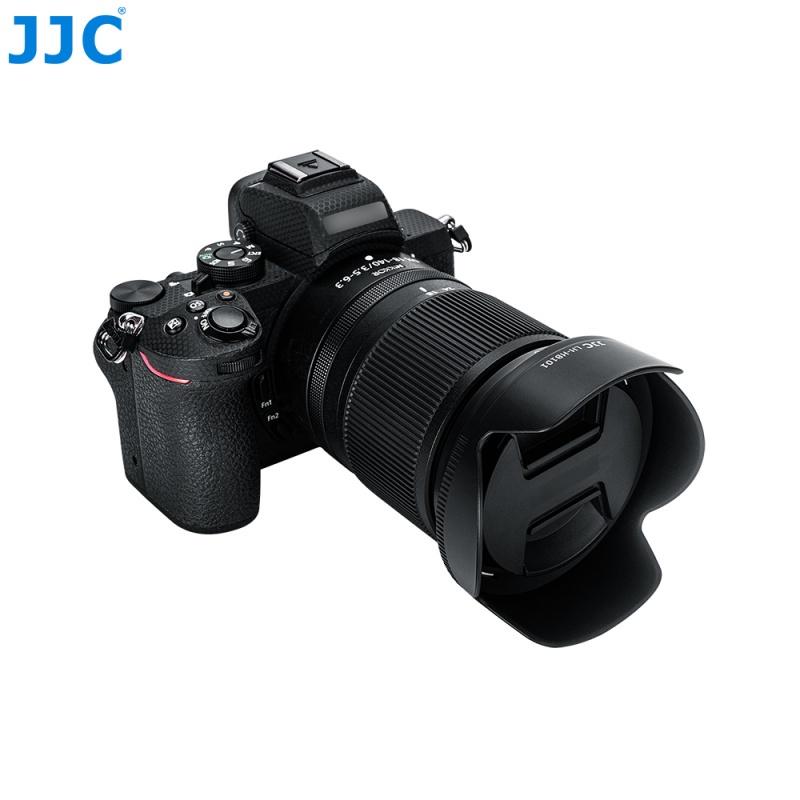 公司貨JJC NIKKOR Z DX 18-140mm f/3.5-6.3 VR 鏡頭LH-HB101遮光罩-細節圖5