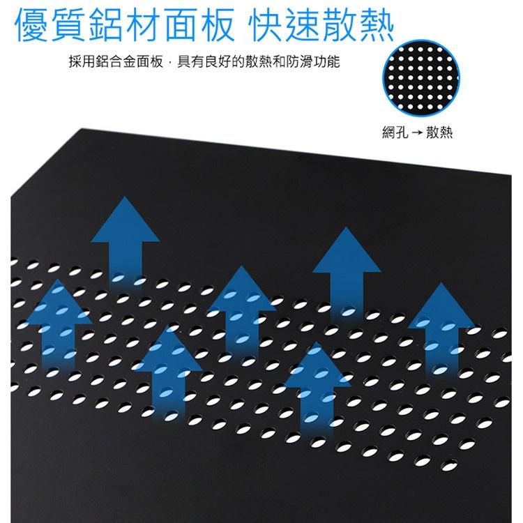 特價 鋁合金折疊桌48cm 懶人床上摺疊書桌 可升降/多角度調整 筆記型電腦桌/和室桌-細節圖4