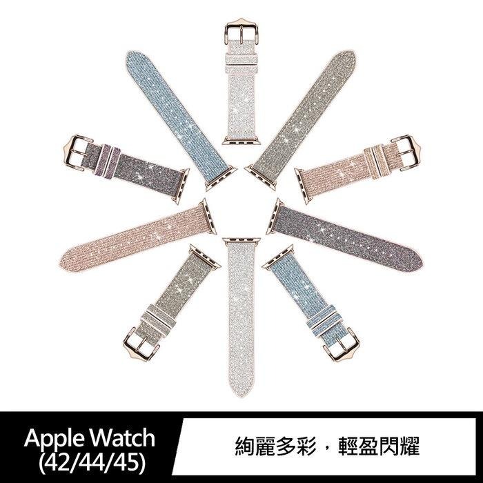 快速出貨DUX DUCIS Apple Watch 40/41mm時尚亮片錶帶 蘋果錶帶42/44/45mm-細節圖2