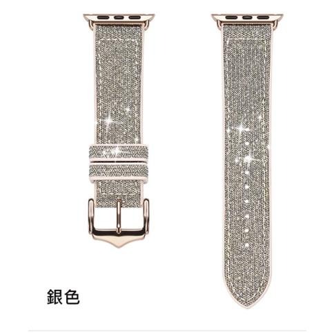 快速出貨DUX DUCIS Apple Watch 40/41mm時尚亮片錶帶 蘋果錶帶42/44/45mm-細節圖5
