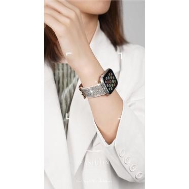 快速出貨DUX DUCIS Apple Watch 40/41mm時尚亮片錶帶 蘋果錶帶42/44/45mm-細節圖8