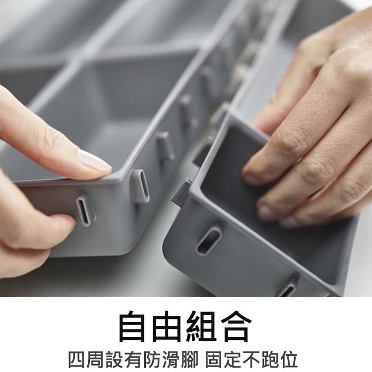 超值特惠 文具收納盒7件組 餐具分類盒 工具收納盒 文具/零件 抽屜收納盒 分類盒 自由組裝-細節圖6