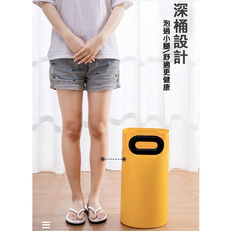 台灣現貨 折疊泡腳桶 便攜式泡腳水盆 足浴桶 便攜/折疊收納 (30L)  四層加厚 保溫新升級-細節圖2