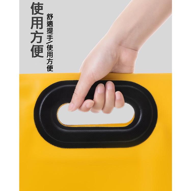 台灣現貨 折疊泡腳桶 便攜式泡腳水盆 足浴桶 便攜/折疊收納 (30L)  四層加厚 保溫新升級-細節圖3