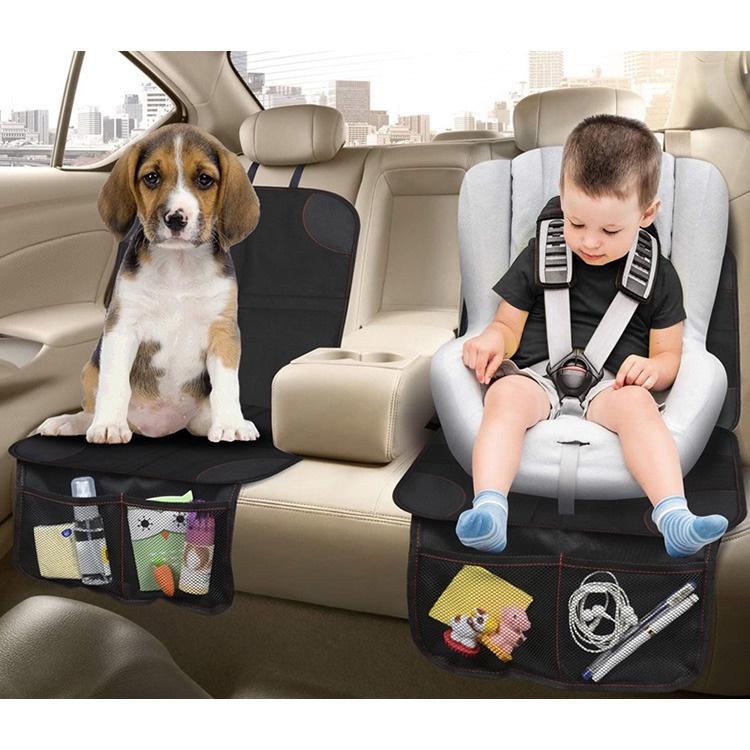 現貨 兒童汽車安全座椅防護墊/保護墊/保潔墊 防滑 防髒 防磨 保護汽車座皮面椅免於刮傷-細節圖5