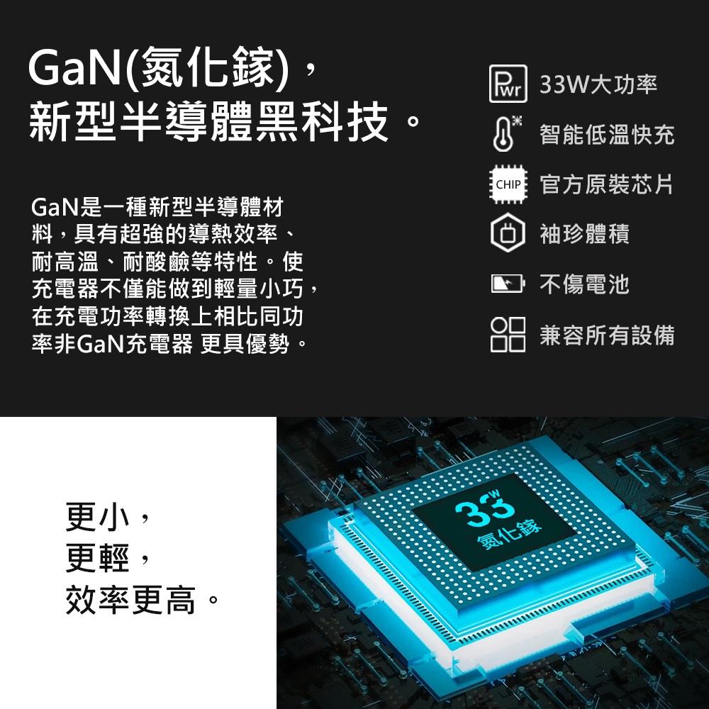 不只耐看~更耐用 DA氮化鎵Gan雙孔快充33W大功率支援PD+QC3.0快充RY-U33 雙孔閃充 豆腐頭 旅充頭-細節圖6