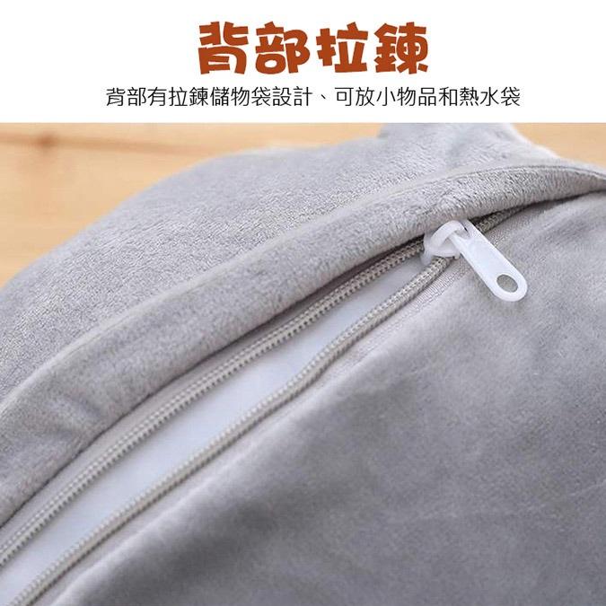 現貨 暖手神器 冬天暖手打電動玩手機可視暖手寶抱枕 可接充電線 透明可視手機暖手抱枕 暖手寶 午睡枕-細節圖4