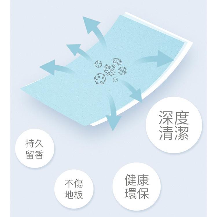 「日本KINBATA」地板清潔片30片組(多效清潔清香 家用清潔劑 清潔神器 遇水即融 抑菌去污)-細節圖2