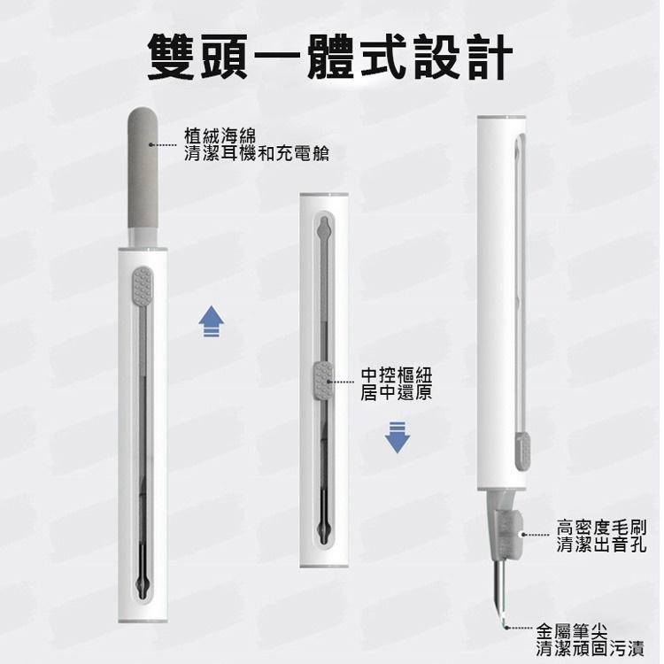 耳機清潔筆 耳機清潔工具 AirPods清潔 藍芽耳機清潔 鍵盤清潔 相機清潔 手機清潔 筆電清潔-細節圖2