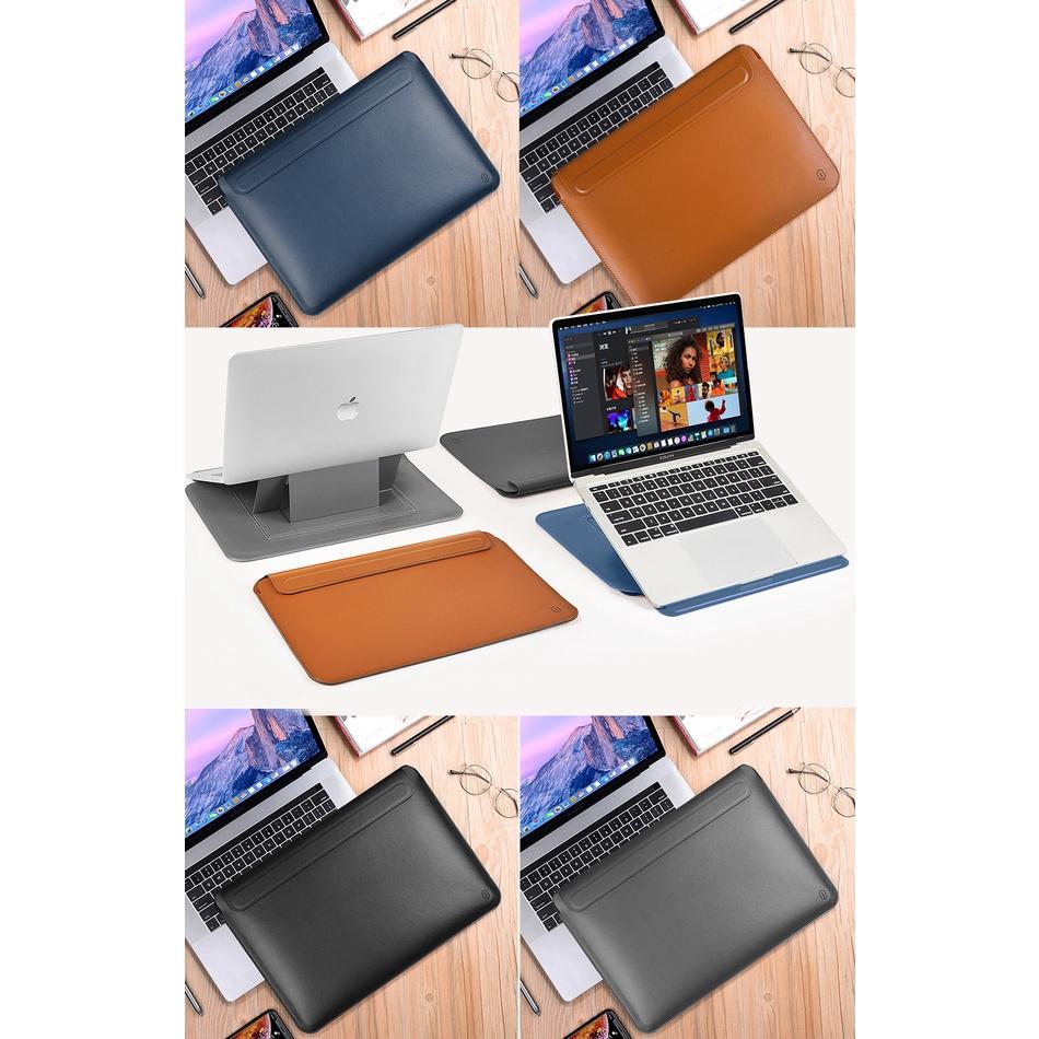 【WiWU】13.3吋 Skin Pro 隨行支架筆電包 MacBook筆電包(散熱支架、鍵盤手部靠墊、滑鼠墊多功能)-細節圖6