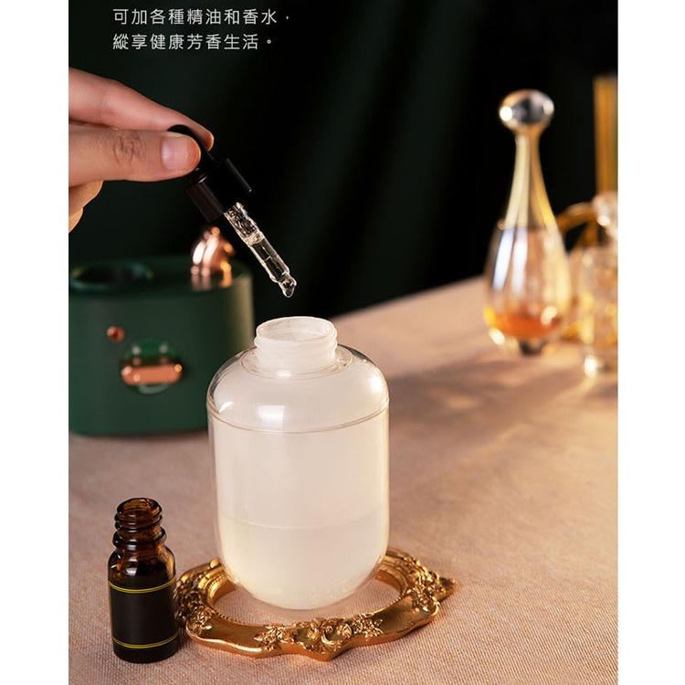 交換禮物 JANPIM蒸汽時代加濕香薰機 超細水霧 不凝水 香氛機 薰香夜燈 加濕器 復古外觀 聖誕禮物 送禮-細節圖5