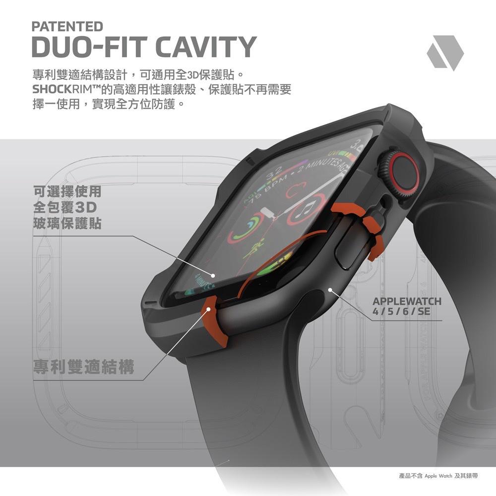JTLEGEND防摔保護殼ShockRim Apple Watch S7 S6 S5 SE 44mm 45mm錶殼-細節圖4