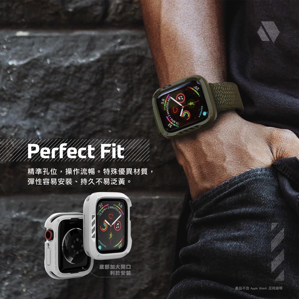 JTLEGEND防摔保護殼ShockRim Apple Watch S7 S6 S5 SE 44mm 45mm錶殼-細節圖7