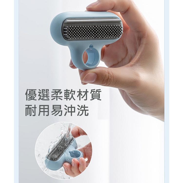 小T鏡子擦 刮水器 工具 吸壁 TPR玻璃清潔器 清潔器 擦窗器 家用雙面擦 浴室 玻璃擦刮一體 刷板 刮水 清洗窗戶-細節圖4