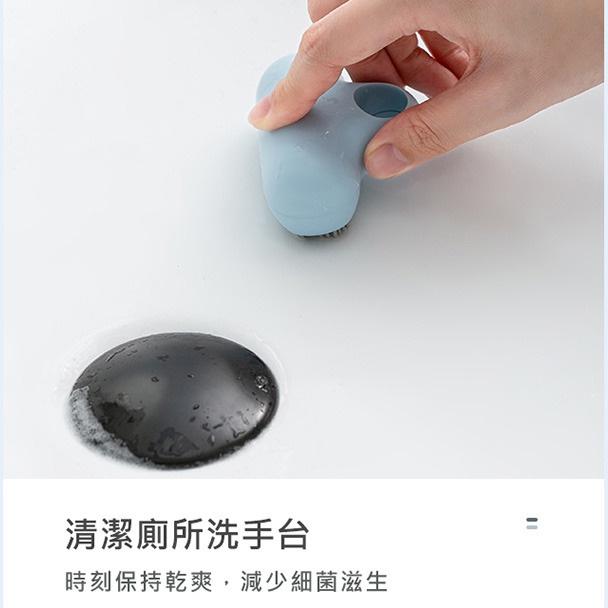 小T鏡子擦 刮水器 工具 吸壁 TPR玻璃清潔器 清潔器 擦窗器 家用雙面擦 浴室 玻璃擦刮一體 刷板 刮水 清洗窗戶-細節圖5