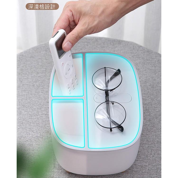 現貨 衛生紙盒 桌面多功能收納面紙盒+手機支架 收納面紙盒 紙巾盒 面紙盒 桌面多功能收納面紙盒-細節圖5