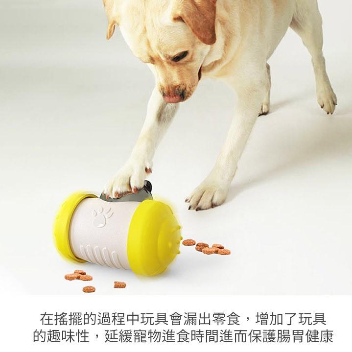 特價 寵物滾輪漏食玩具 狗貓益智玩具 益智慢食狗糧玩具 寵物慢食器 搖晃漏食器 耐咬玩具-細節圖5
