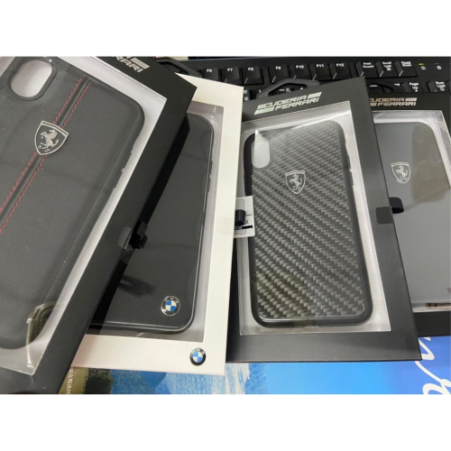 秒出現貨 BMW iPhone X/Xs 真皮直紋縫線背蓋(黑色) 鋁鎂刷紋背蓋 碳纖背蓋 真皮經典背蓋