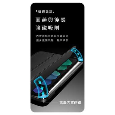 CCC DUCIS Apple iPad Air 4 10.9 超磁兩用保護套 iPad保護套 三折兩用支架 軟邊硬背殼-細節圖5