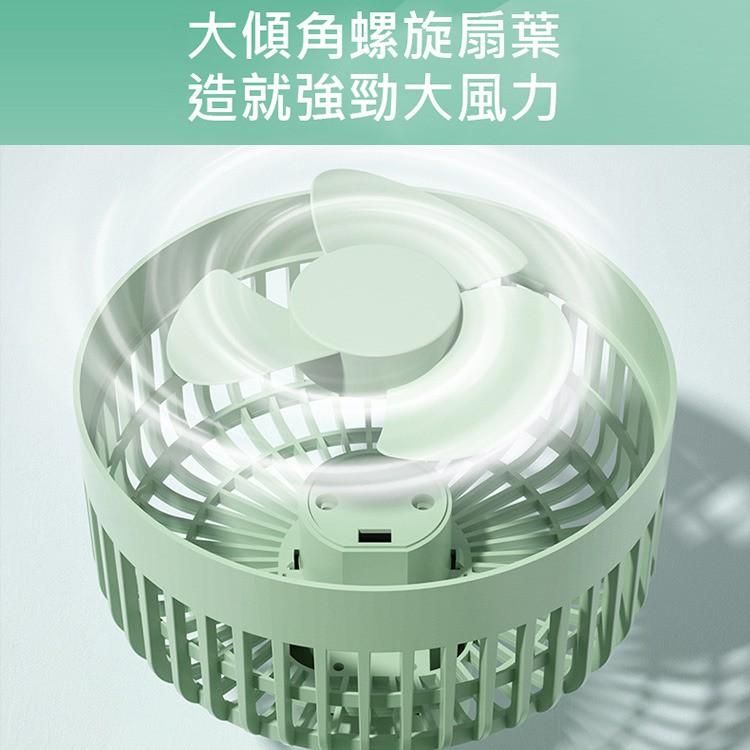 促銷 3D渦輪循環風扇 循環桌面風扇 (USB插電款) 風扇 電風扇 60度上下調整 2段風速 自然/強勁-細節圖5