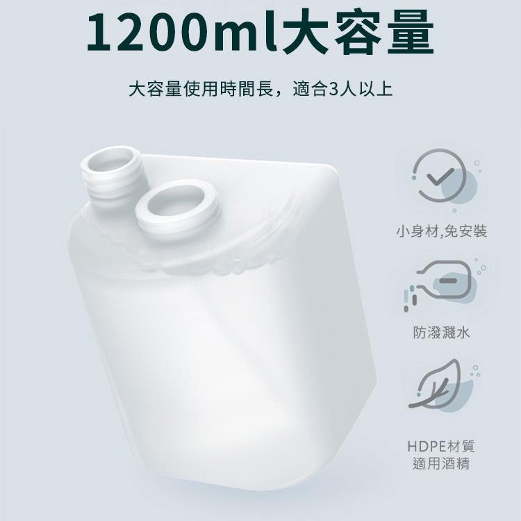 當天出貨 壁掛式 自動感應酒精噴霧機 消毒機 (1200ml/USB充電)-細節圖4