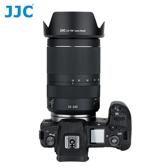 現貨 JJC Canon遮光罩EW-78F遮光罩適RF佳能24-240mm f4-6.3 IS USM f/4-6.3-細節圖6