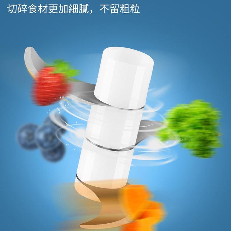 促銷 攪拌機 食物檔板 250ml (白色) 食物調理機 料理機 USB電動蒜泥機 拒絕手拉 調理機 USB充電-細節圖4