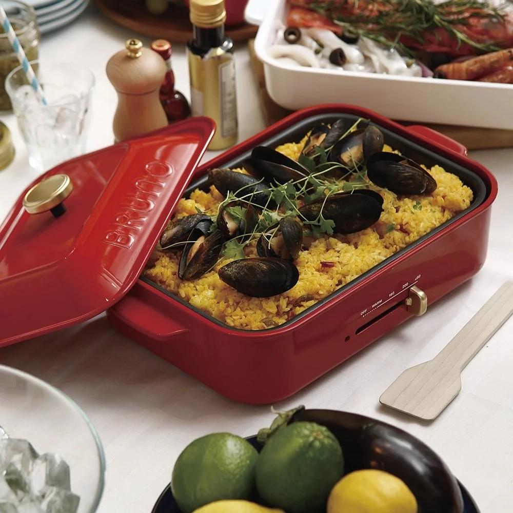 台灣電壓 限時特價 BRUNO BOE021 多功能電烤盤 原廠公司貨 保固一年 章魚燒 烤肉 燒烤爐-細節圖8