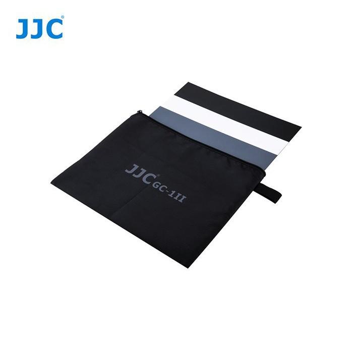 必買 JJC 灰板 防水便攜 黑灰白三色卡25.4 * 20.2cm 18度灰卡18％灰卡手動白平衡卡攝影測光卡-細節圖4