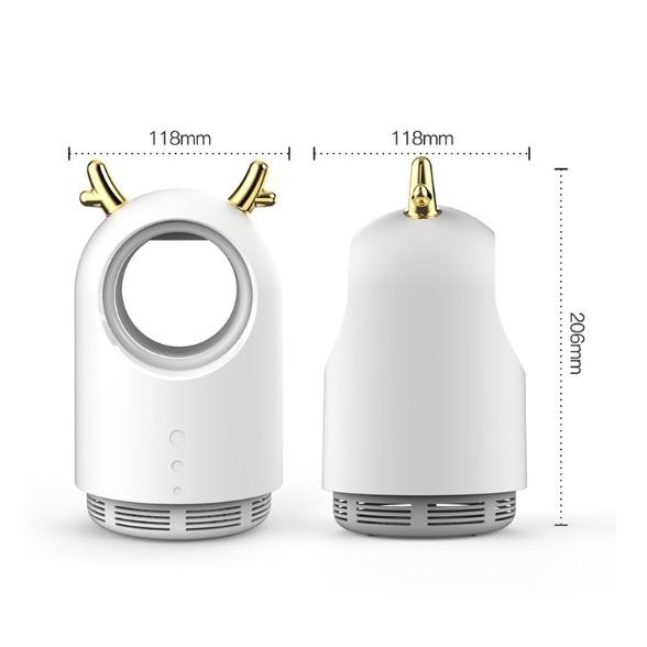 (特價)萌寵鹿角 滅蚊燈物理插電式驅蚊燈家用無輻射室內殺蚊神器去蚊子除蚊蟲剋星 滅蚊器誘蚊滅蚊驅蚊 USB捕蚊-細節圖4