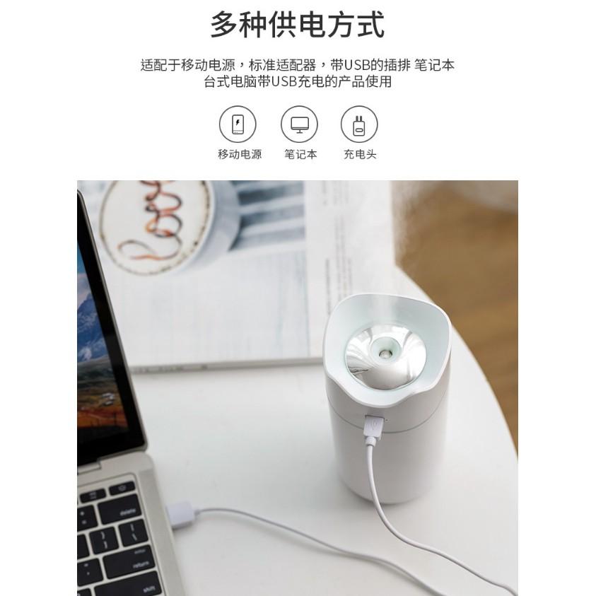 車用加濕 芳香擴散器 小喵加濕器 USB可充電加濕器 保濕噴霧機 薰香機 空氣加濕機 小夜燈 生日 情人節-細節圖2