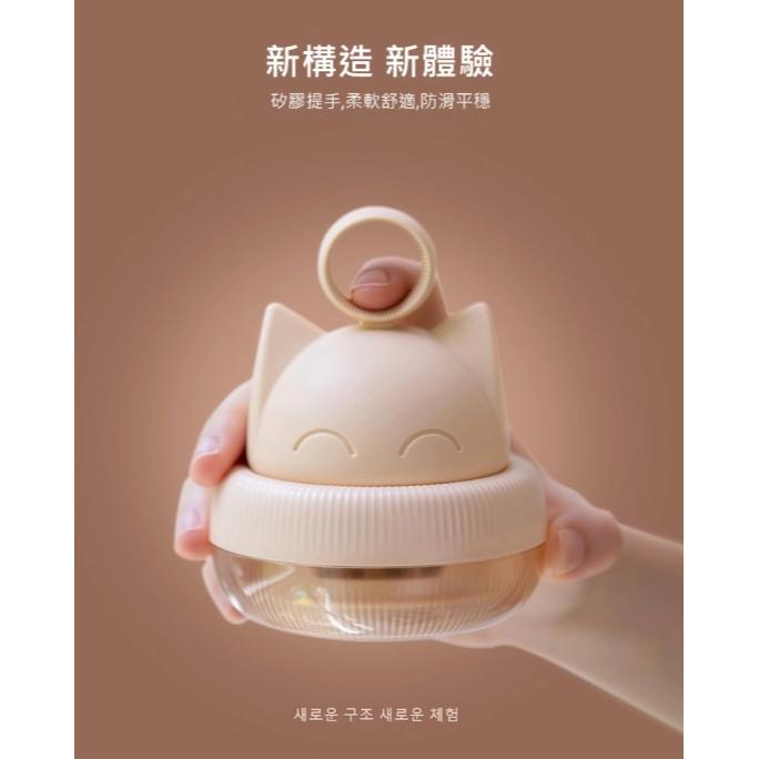 現貨 貓咪 電動除毛球器 除毛球機 去毛球 貓咪造型可愛 輕鬆好握不費力 蜂窩護衣網 避免傷害衣料-細節圖3