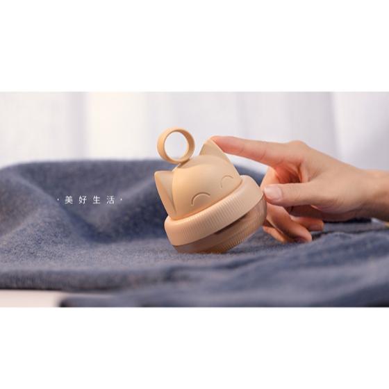 現貨 貓咪 電動除毛球器 除毛球機 去毛球 貓咪造型可愛 輕鬆好握不費力 蜂窩護衣網 避免傷害衣料-細節圖8