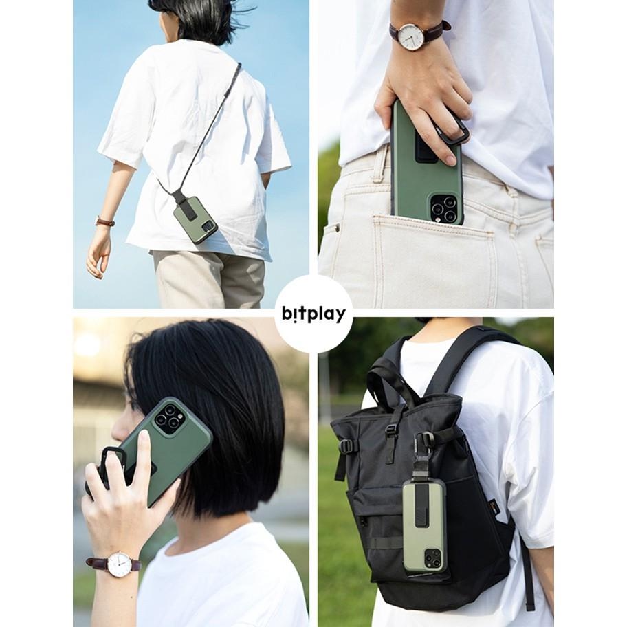bitplay iPhone12 MINI 獨創支架扣環掛繩軍規防摔立扣殼 手機殼 鏡頭相機殼 軍規防摔殼 保護殼-細節圖3